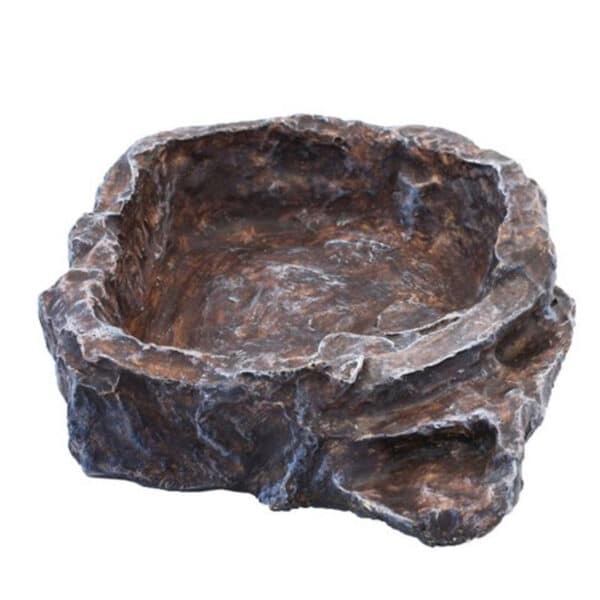 82913 Terraced Dish Medium Brown