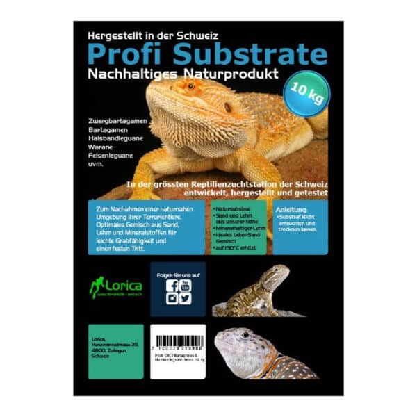 Profisubstrat _Bartagame_10kg