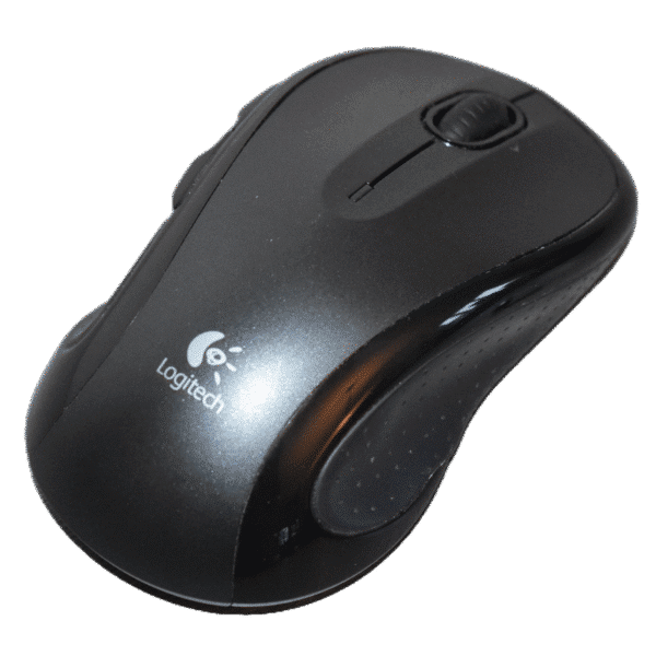 Schwarze Computermouse